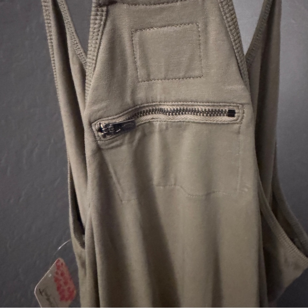 FP Movement by Free People Hot Shot Onesie Sage Stone Oversized Small NWT - Picture 7 of 11